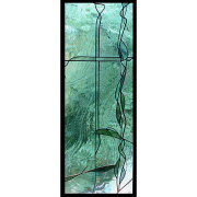 Bleiverglasung Türe Danzigerglas -Glasdesign-Glaskunst-Glasmalerei