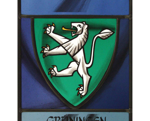Wappenscheibe Grüningen – Glasmalerei -Bleiverglasung